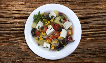 Recipe : Baked vegetable salad