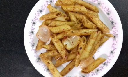 Recipe : Chilli Garlic Penne Pasta