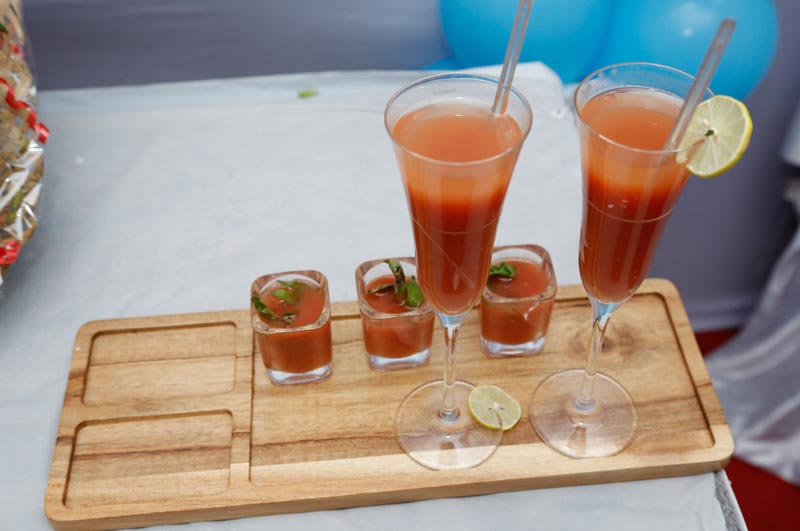 Recipe : Tomato and Herb Drink