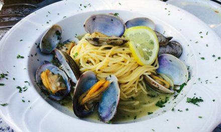 Recipe : Garlic Chilli Mussels Pasta