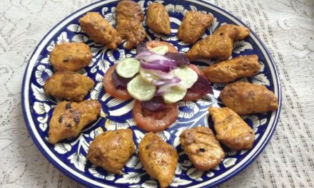 Recipe : Saffron Barbecued Chicken