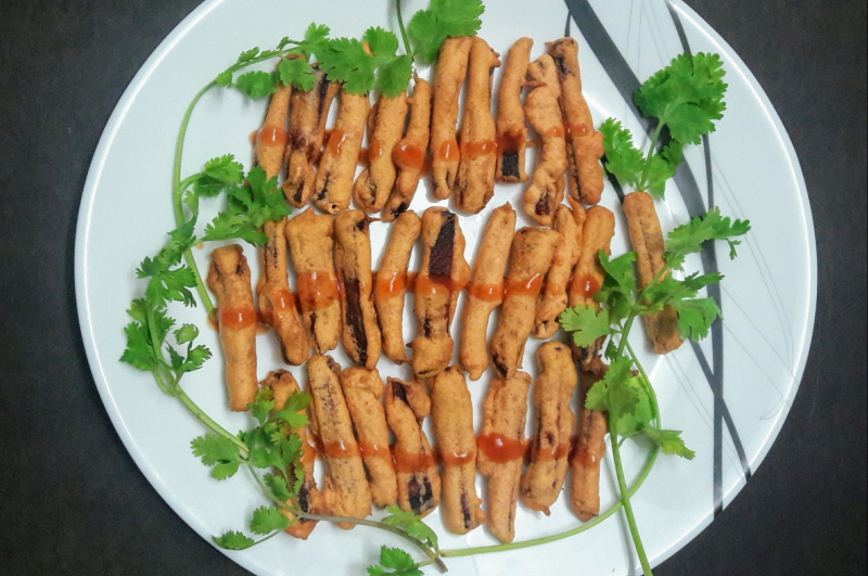 Recipe : Fried Beetroot Sticks