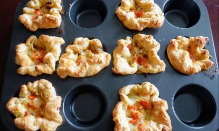 Recipe : Mini Quiche Puff Pastry