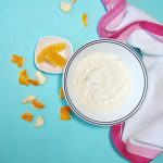 Recipe : Orange Yogurt Dressing with Nuts and Honey
